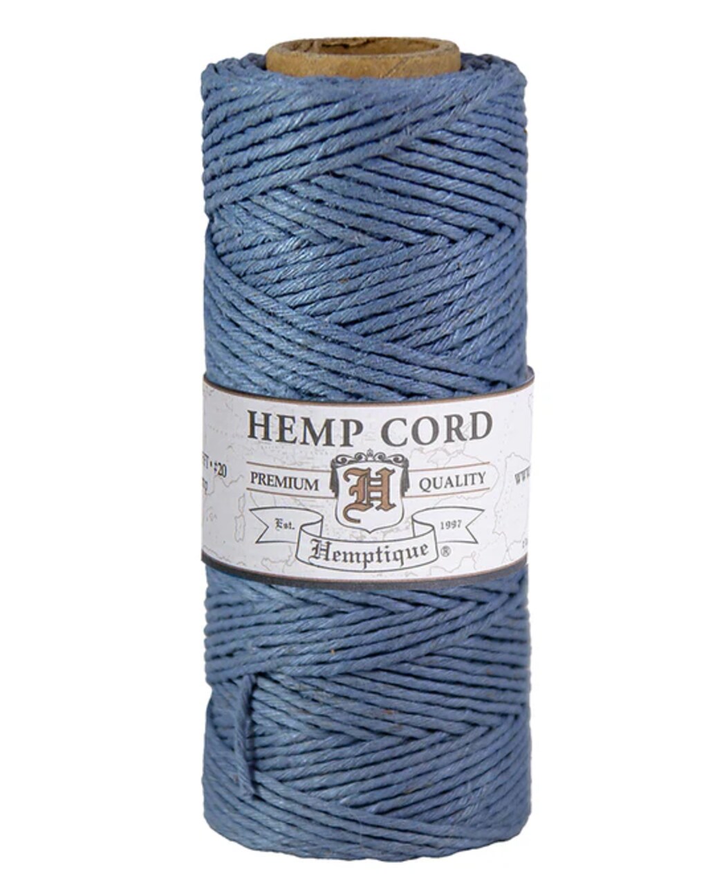 Hemptique 1mm #20 Hemp Cord Spools Jewelry Making Macrame Crochet Crafting Gift Wrapping